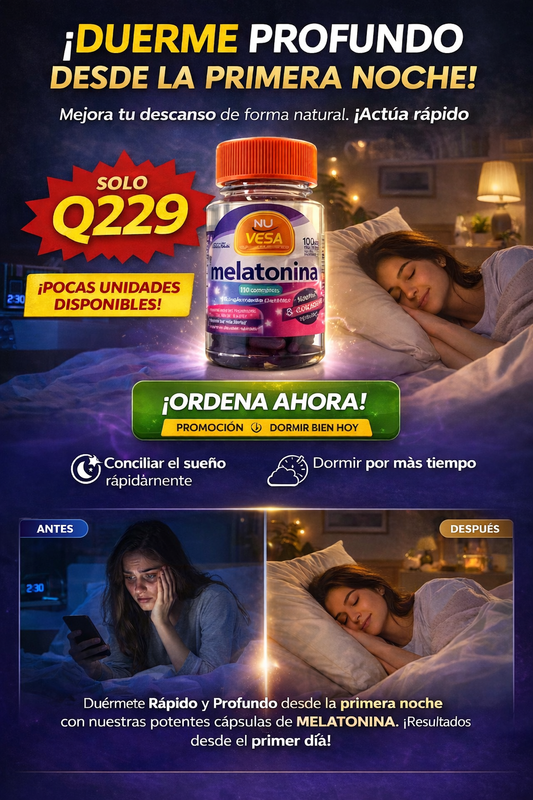 😩 ¿Te cuesta dormir… das vueltas toda la noche?