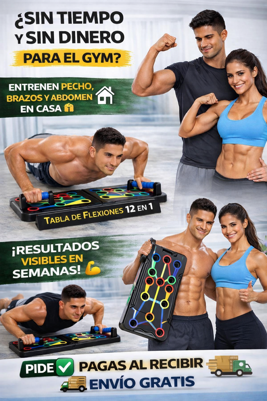 💥🔥Tablero de Flexiones Pro